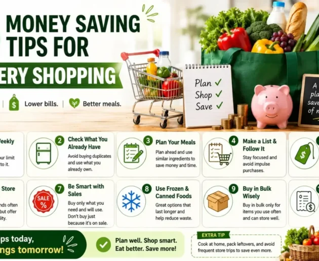 Smart Money Saving Tips For Grocery Shopping on a Budget